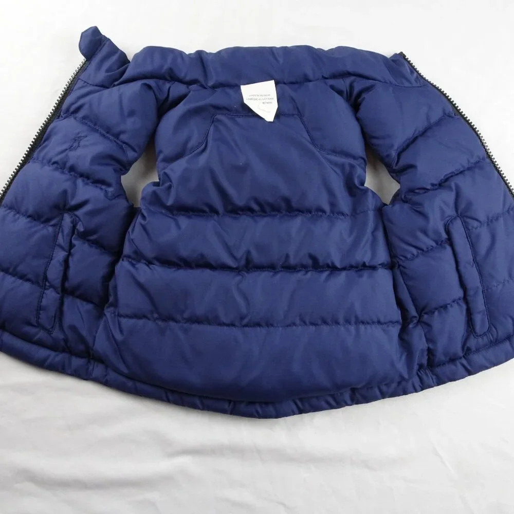 Ralph Lauren Baby Boy Reversible Camo Puffer Vest Jacket Size 12M